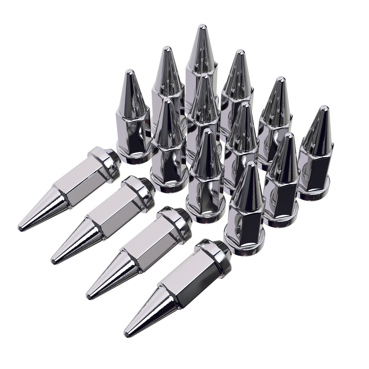 MSA Offroad Wheels - 12MMX1.50 RH SPLINE KIT SPIKE - CHROME