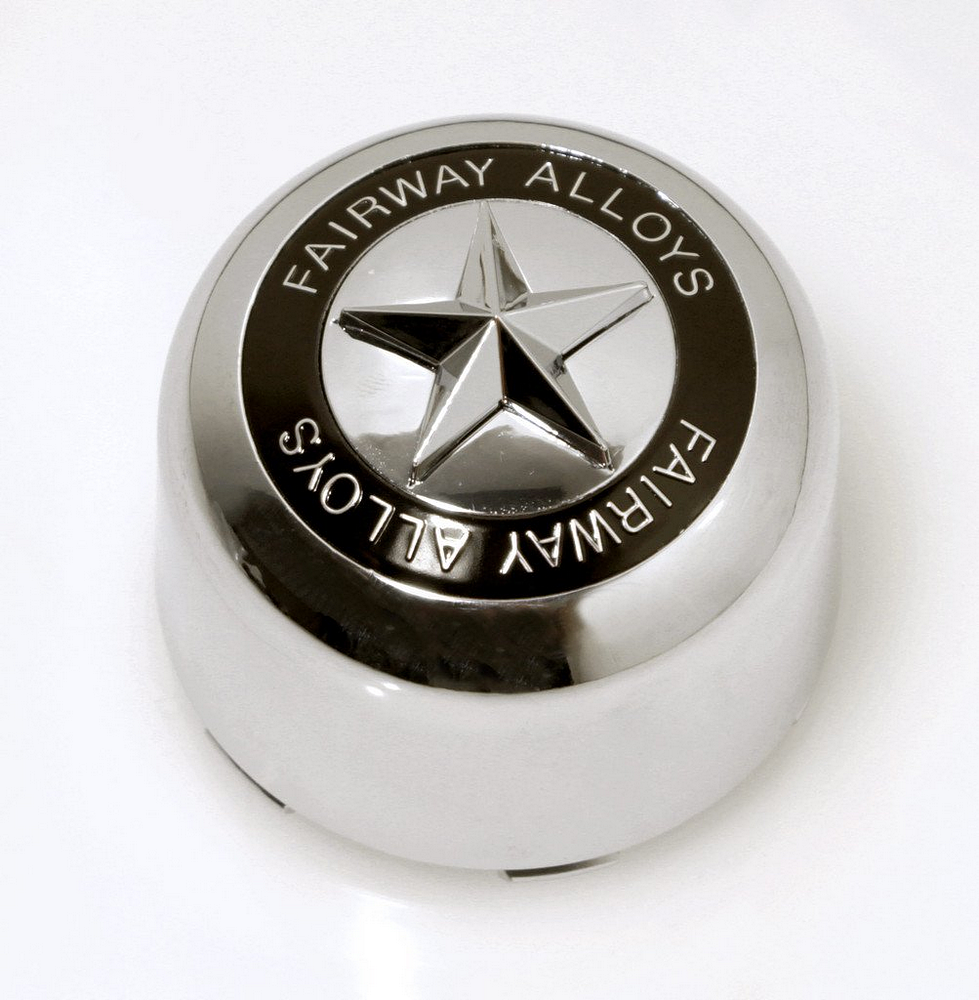 Fairway Alloys - FA STAR CAP - POP IN STYLE - CHROME