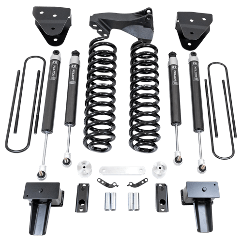ReadyLift Suspension - FORD SD 4'' FALCON SHOCKS RADIUS DROPS
