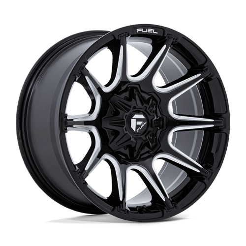 SUPER C 22X10 8X180 124 -18 G-BLK MILL