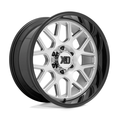 XD849 22X10 6X135 BRUSH MILL GBLK LP -18