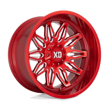 XD859 20X10 6X135/5.5 GL-RED-MIL -18MM