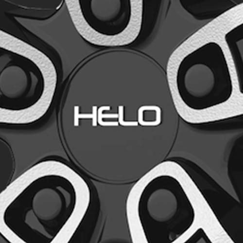 Helo - HE899 CAP SNAP IN 5X4.5/120 SATIN BLACK