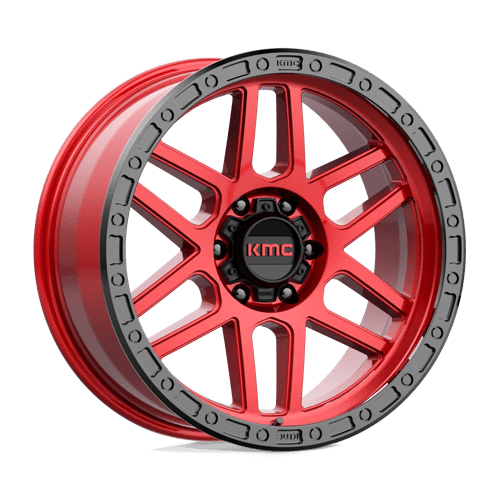 KM544 17X8.5 6X5.5 C-RED BLK-LP 00MM
