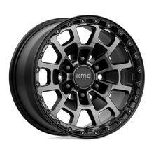 KM718 17X8.5 6X135 S-BLK GTCC 18MM