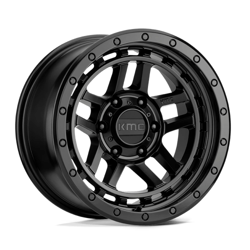 KM540 17X9 6X5.5 S-BLK -12MM
