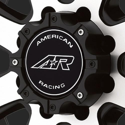 American Racing - AR CAP AR708 MATTE BLACK 8 LUG