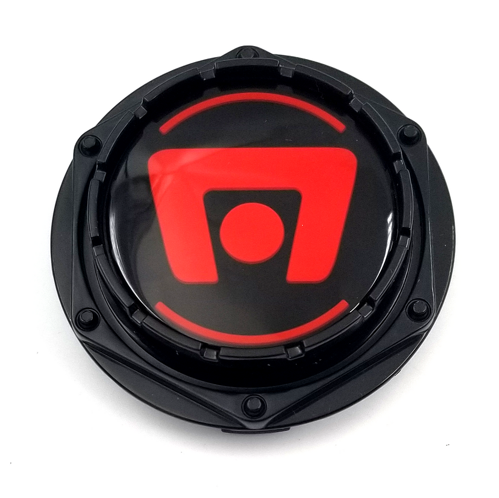 Motegi - MR CAP MR116/MR117/MR118 BLACK RED LOGO