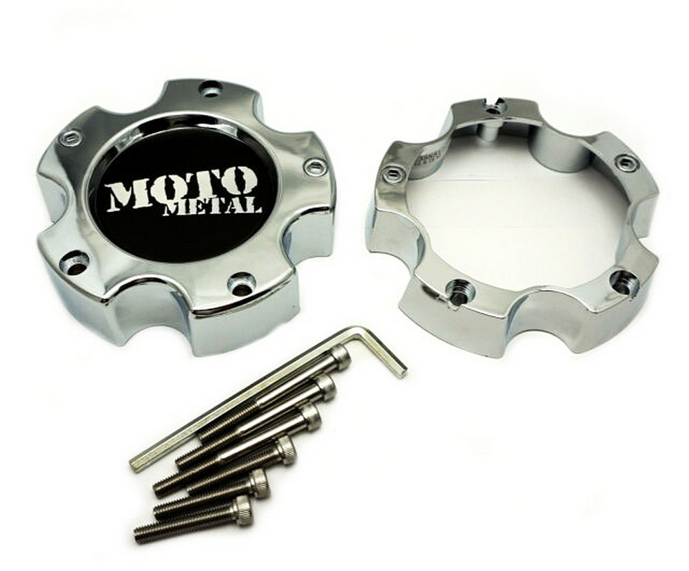 Moto Metal - MOTO METAL CAP SMALL 5 LUG CHROME