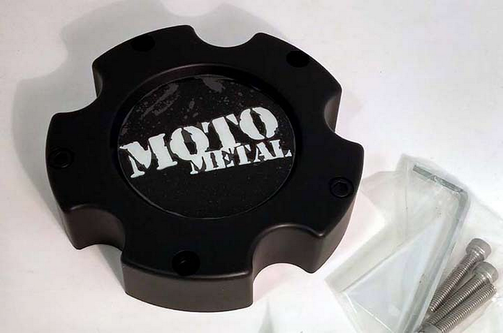 Moto Metal - MTO CAP SATIN BLACK 5X5.5/150
