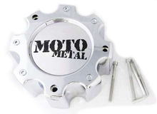 Moto Metal - MOTO METAL CAP 8 LUG - CHROME