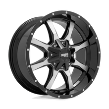 MO970 18X10 6X135/5.5 MACH G-BLK -24MM
