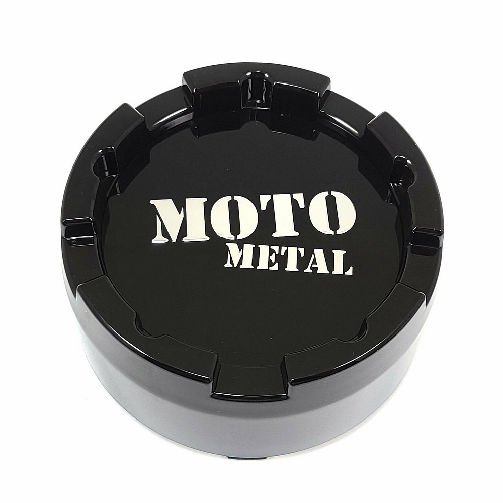 Moto Metal - MO983 CAP SNAP IN 8 LUG - GLOSS BLACK