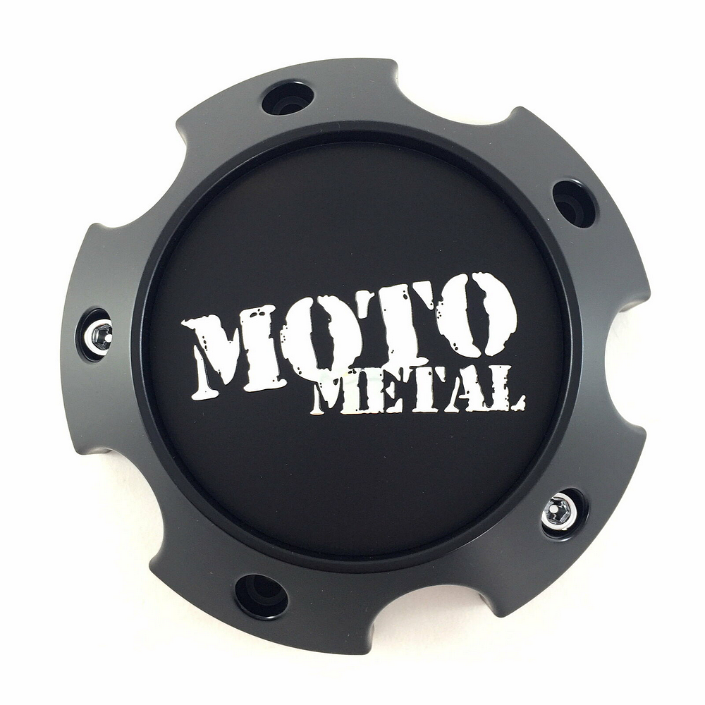 Moto Metal - MOTO METAL CAP S-BLACK 5X5.5/150