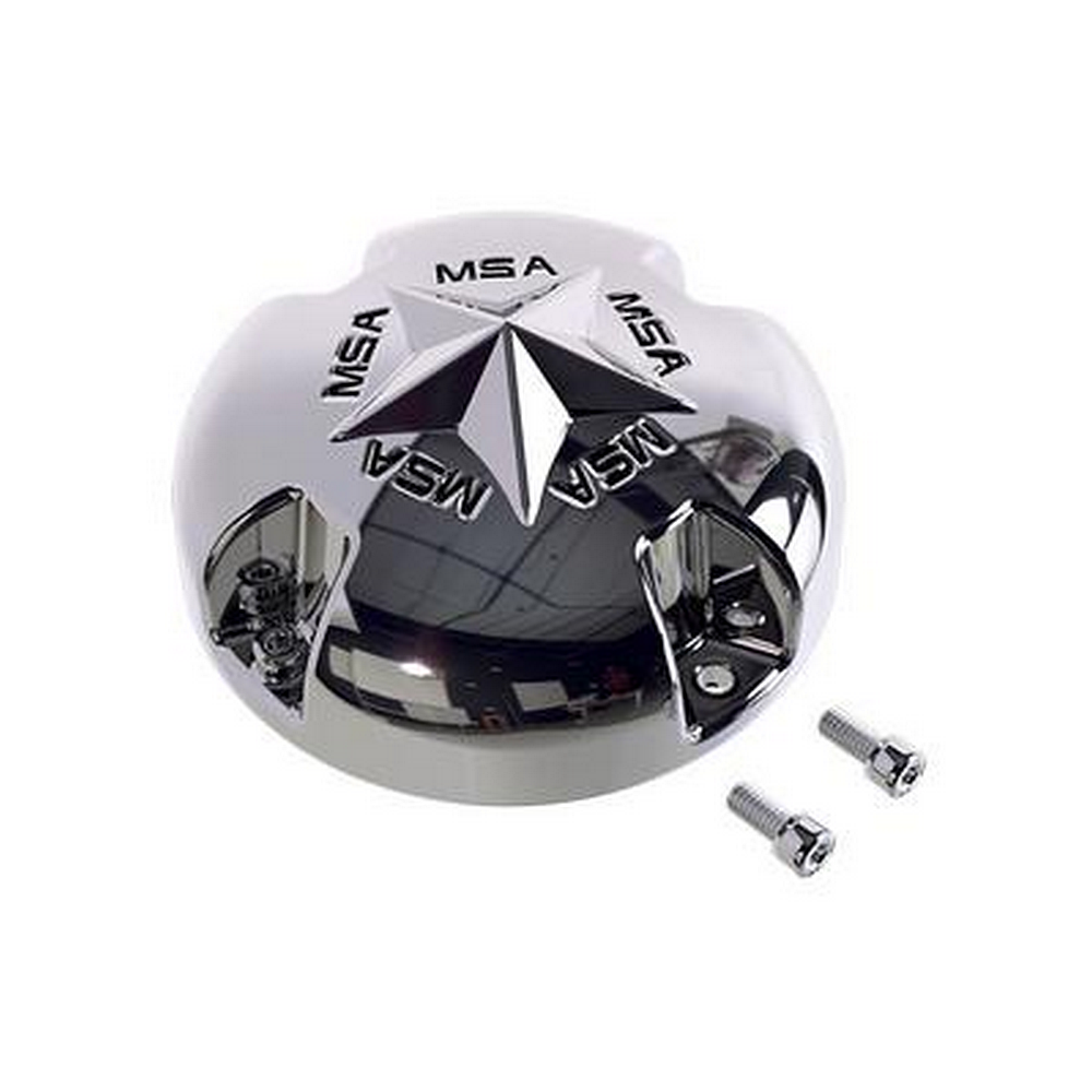 MSA Offroad Wheels - MSA STAR CAP - BOLTON CHR STAR - CHROME