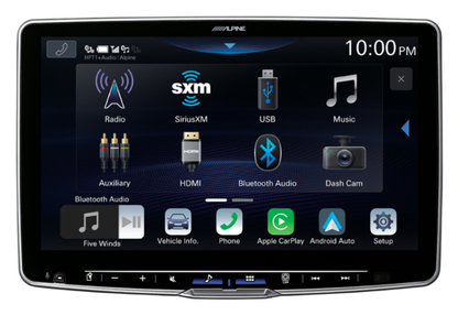 Alpine Halo11 Digital Multimedia Receiver with 11-inch HD Display and Hi-Res Audio Playback