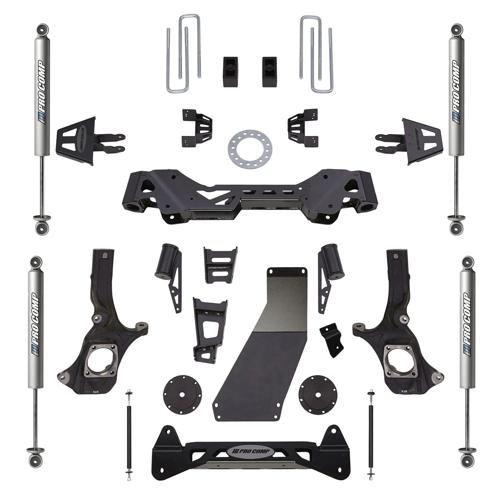 Pro Comp Suspensions - 11-19 GM HD 4WD 6" COMPLETE KIT