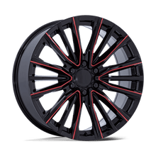 PR223 26X10 6X5.5 78 +28 G-BLK MILL-RED