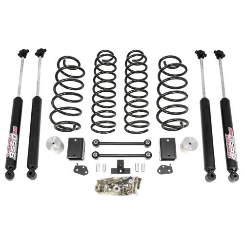 ReadyLift Suspension - RL 2.5''C-SPRNG KIT BLCK W/TERAFLEX SHKS