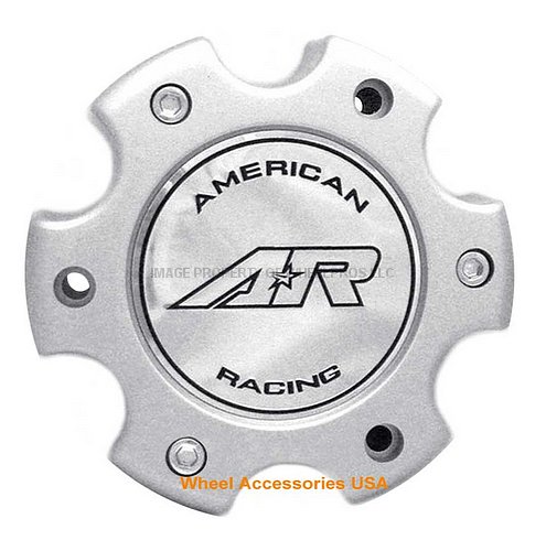 American Racing - AR899 6X135 SILVER CAP W/ CHROME LOGO