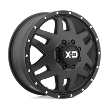 MACHETE DRW 17X6.5 8X200 -155 S-BLK (DR)