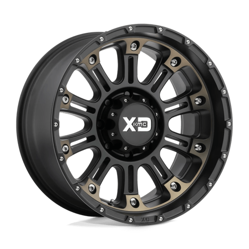 XD829 17X9 5X5.0 S-BLK MACH DTCC -12MM