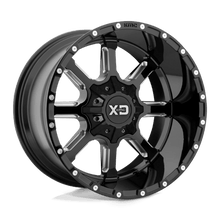 XD838 20X9 5X5.0/5.5 G-BLK MILL 0MM