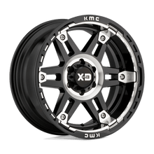 XD840 20X10 8X170 G-BLK MACH -18MM