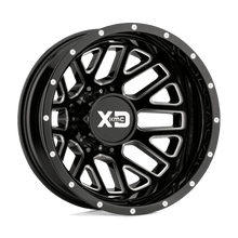XD843 DRW 17X6.5 8X210 -155 GBLK-MILL DR