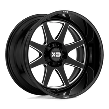 XD844 20X12 8X6.5 G-BLK MILL -44MM
