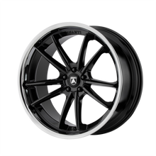ABL23 20X10.5 5X112 G-BLK CHR LIP 38MM