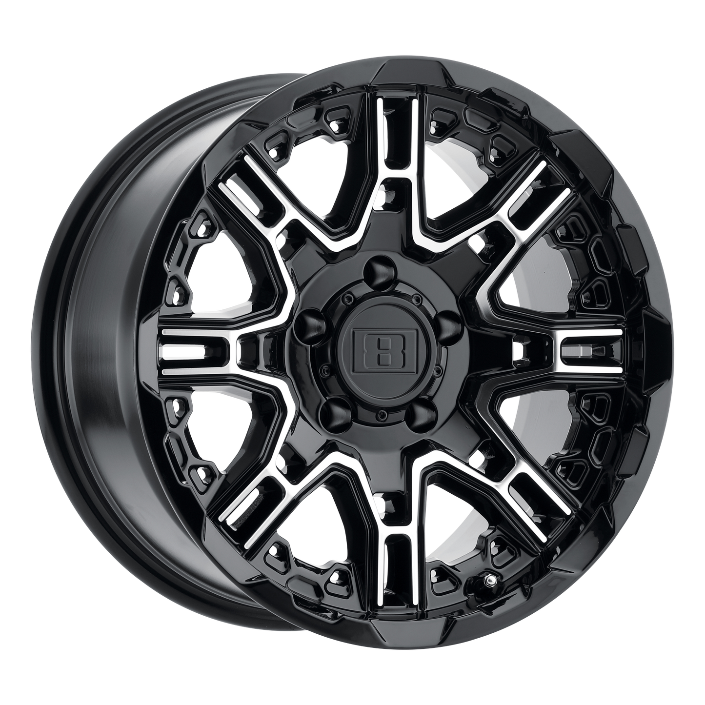 LE SLINGSHOT 16X8.5 6X135 -10 87 G-BK MC