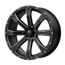 BOUNTY UTV 18X7 4X156 S-BLK MILL 10MM