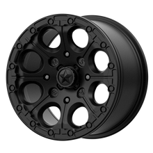 CANNON UTV BL 15X7 4X137 S-BLK 25MM