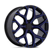 PR176 26X10 6X5.5 78 G-BLK BLUE-MILL +24