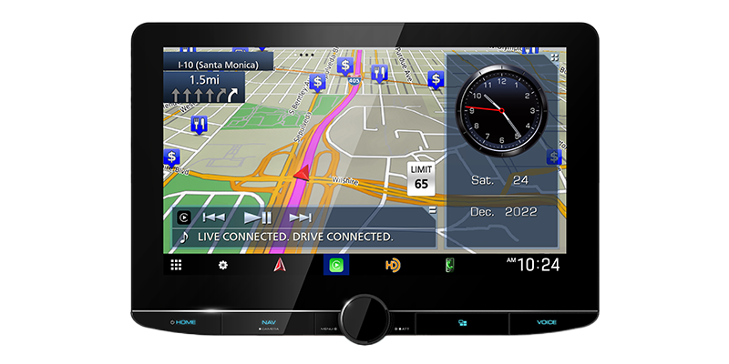 DNR1007XR | GPS Navigation System 10.1" Navigation Multimedia Receiver