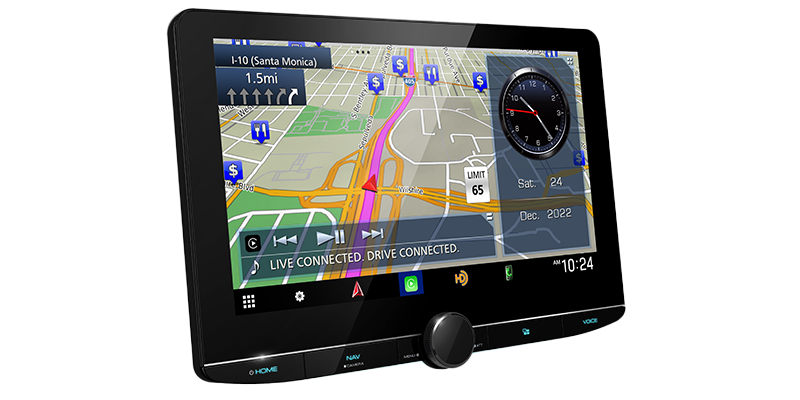 DNR1007XR | GPS Navigation System 10.1" Navigation Multimedia Receiver