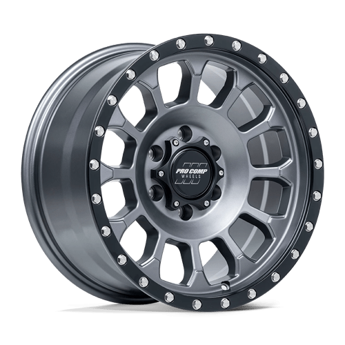 ROCKWELL 17X8.5 5X5 71 +0 M-GREY BLK