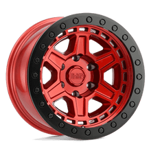 BR RENO 17X9 5X127 -18 71 CNDY RED BLK
