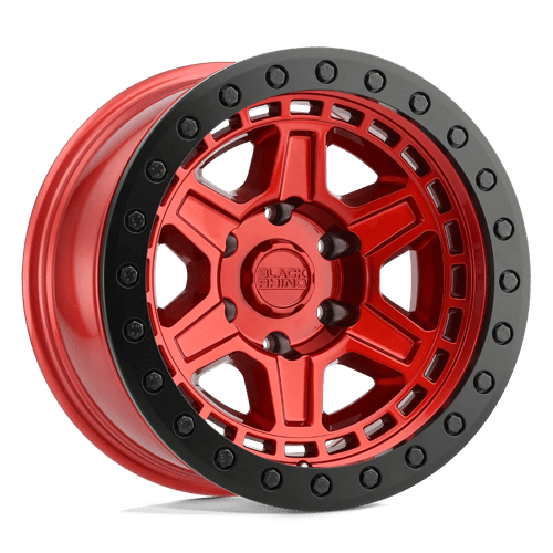 BR RENO 18X9.5 5X127 +0 71 CNDY RED BLK